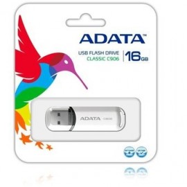 Memoria ADATA USB 2.0 16GB Flash Drive C906 Blanco - Envío Gratuito