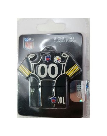 Memoria USB Flash Drive 8GB NFL Jersey Steelers - Envío Gratuito