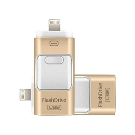 I-flash Drive 128GB U Disco Memory Stick 3 En 1 - Envío Gratuito