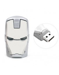 Memoria USB 2.0 8gb 16gb 32gb 64gb Mascara Iron Man - Envío Gratuito