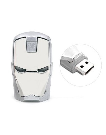 Memoria USB 2.0 8gb 16gb 32gb 64gb Mascara Iron Man - Envío Gratuito