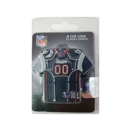 Memoria USB Flash Drive 8GB NFL Jersey Patriots - Envío Gratuito