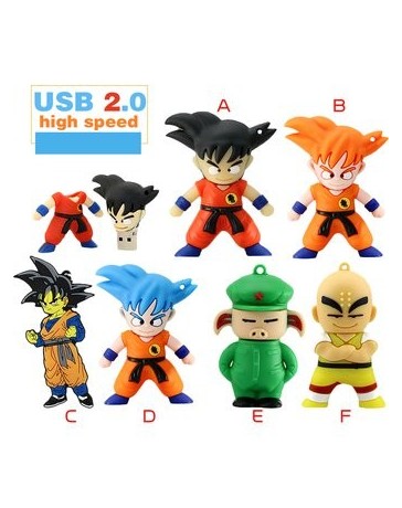 Memoria USB 2.0 8gb DRAGON BALL Pen Drive - Envío Gratuito