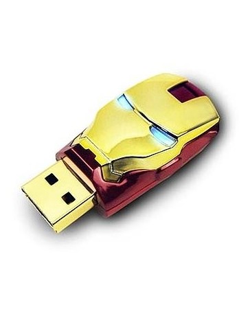 Memoria Usb Flash Drive: Marvel Máscara Iron Man - Envío Gratuito