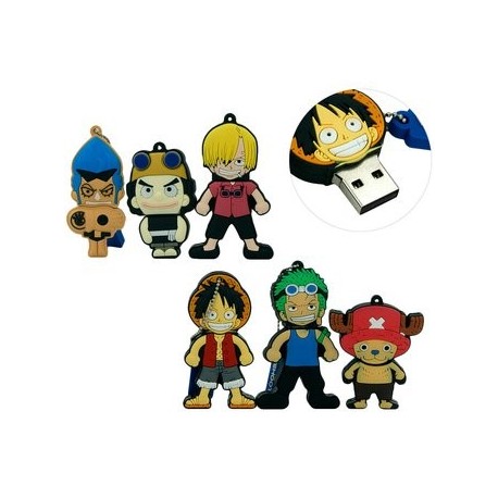 Memoria USB 2.0 16gb Anime One Piece Pen Drive - Envío Gratuito