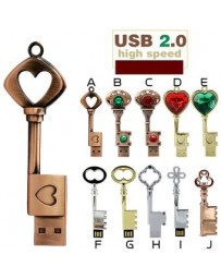 Memoria USB 2.0 16gb Retro llave Pen Drive - Envío Gratuito