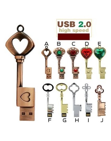 Memoria USB 2.0 16gb Retro llave Pen Drive - Envío Gratuito