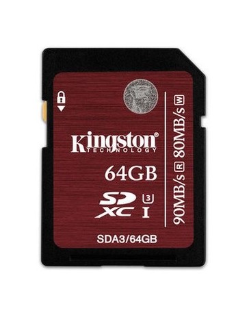 Kingston Digital 64GB Tarjeta SDXC UHS-I Speed Clase - Envío Gratuito