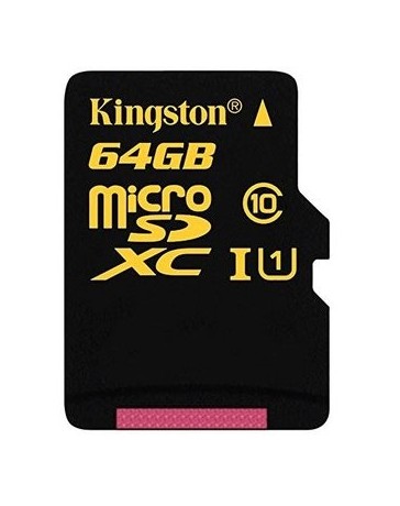 Kingston Digital 64GB MicroSDXC CL10 UHS-I 90R - Envío Gratuito