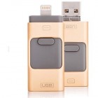 I-flash Drive 64GB U Disco Memory Stick 3 En 1 - Envío Gratuito