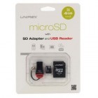 Micro SD 4GB, Con Adaptador SD Y Lector USB UNIREX - Envío Gratuito