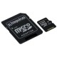 Kingston Memoria Flash, 64GB microSDXC Clase 10 UHS-I - Envío Gratuito