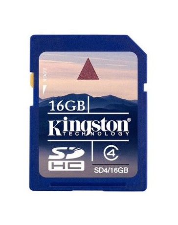 Memoria SD 16GB Kingston Alta Capacidad +C+ - Envío Gratuito