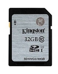 Memoria Sd Kingston SD10VG2/32GB Clae 10 Sdhc - Envío Gratuito