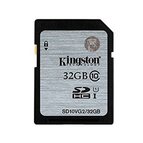 Memoria Sd Kingston SD10VG2/32GB Clae 10 Sdhc - Envío Gratuito