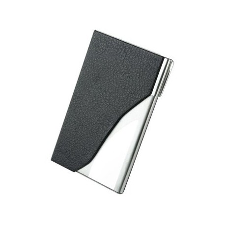 Onloon Negro Cuero De La PU Y Sostenedor De Caja De Tarjeta - Envío Gratuito