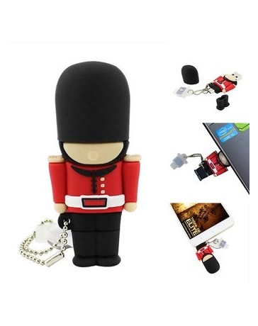 USB Creativo Con Diseño De Soldado 8GB - Envío Gratuito