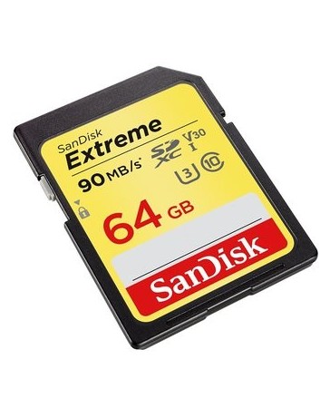 Tarjeta SanDisk Extreme De 64GB SDHC UHS-I - Envío Gratuito