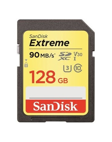 Tarjeta SanDisk Extreme De 128GB SDHC UHS-I - Envío Gratuito