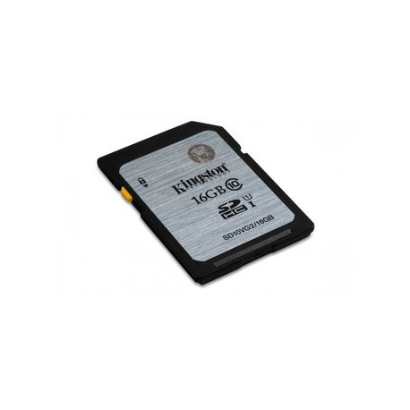 Nuevo Kingston Memoria Flash, 16GB SDHC UHS-I Clase 10 - Envío Gratuito