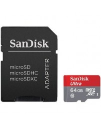 Memoria Micro SDHC 64GB Sandisk Sdsqunc-064G-Gn6Ma - Envío Gratuito