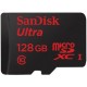 SanDisk Ultra 128 GB microSDXC UHS-I con adaptador de tarjeta color - Envío Gratuito