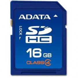 Memoria 16GB Secure Digital (Sdhc) A-Data +C+ - Envío Gratuito
