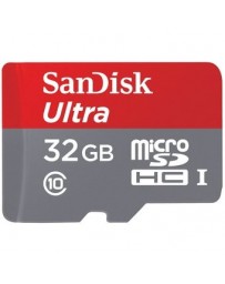 SanDisk Ultra 32GB micro SDHC UHS-I con adaptador de tarjeta - Envío Gratuito