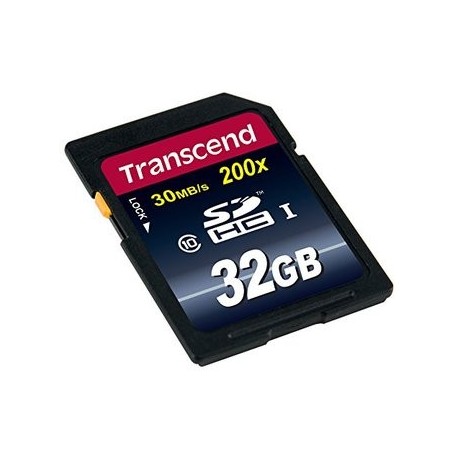 Tarjeta De Memoria Transcend 32GB SDHC - Envío Gratuito
