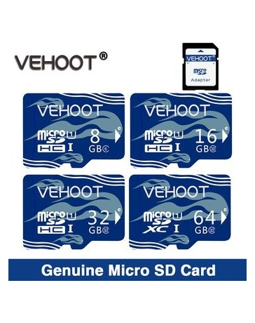 Tarjeta de memoria VEHOOT Micro SD Memories 8GB 16GB 32GB 64GB - Envío Gratuito