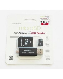Micro SD 8GB, Con Adaptador SD Y Lector USB - Envío Gratuito