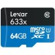 Nuevo Lexar 64gb 95mb/s 633x Micro Sd Microsd Memoria 4k Gopro - Envío Gratuito