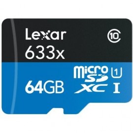 Nuevo Lexar 64gb 95mb/s 633x Micro Sd Microsd Memoria 4k Gopro - Envío Gratuito