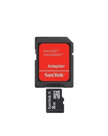 Memoria MicroSD Sandisk Sdsdqm-008G-B35A 8Gb C - Envío Gratuito
