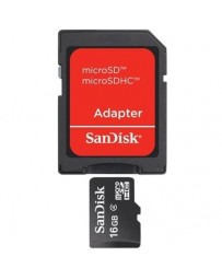 Memoria 16GB Sandisk Sdsdqm-016g-B35a microSDhc +C+ - Envío Gratuito