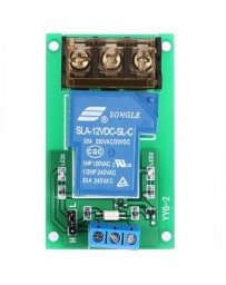1-Channel Junta CC 12V 30A Módulo De Relé Optoacoplador - Envío Gratuito