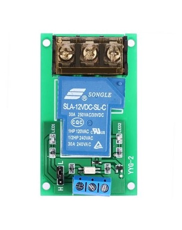 1-Channel Junta CC 12V 30A Módulo De Relé Optoacoplador - Envío Gratuito