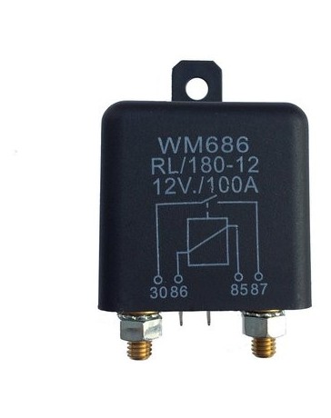 1 PC Pesado De Alta Corriente De 12 V CC 100A AMP 2.4W - Envío Gratuito