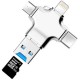 Pofan 4 En 1 Usb Y Usb 3.0 Y C - Envío Gratuito