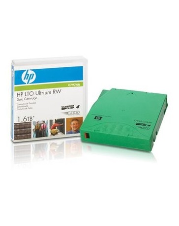 Cartucho Datos 1.6 TB HP C7974a Lt04ultrium Rw +C+ - Envío Gratuito