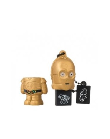 Memoria Flash Tribe 8Gb Usb 2.0 Star Wars C-3Po - Envío Gratuito