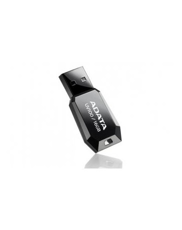 Memoria Flash Adata Dashdrive Uv100 16Gb Usb 2.0 Negro - Envío Gratuito