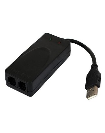 2 puertos dual USB 56K V90 V92 externo marcación voz Fax - Envío Gratuito