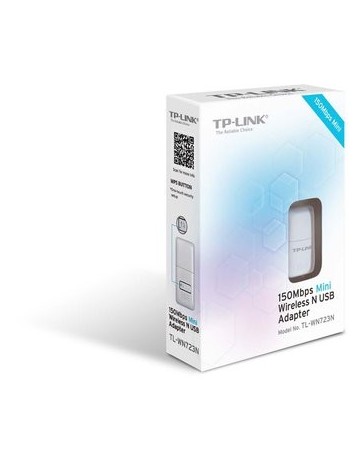 Adapter TP-LINK 150Mbps Mini Wireless N USB TL-WN723N. - Envío Gratuito