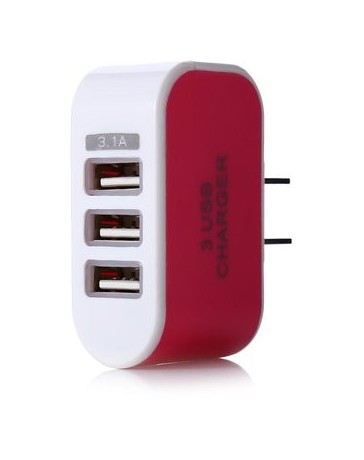 Adaptador Universal 3.1A 3 puerto de carga del cargador - Envío Gratuito