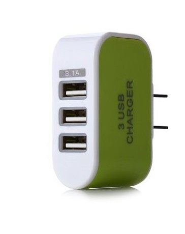 Adaptador Universal 3.1A 3 puerto de carga del cargador - Envío Gratuito