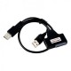 EH USB 2.0 A 7 + 6 13pin Cable Adaptador SATA - Envío Gratuito