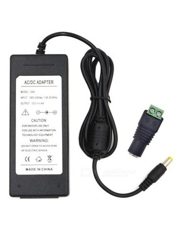 Louiwill 48W 12V 4A Fuente De Alimentación CA Adaptador - Envío Gratuito