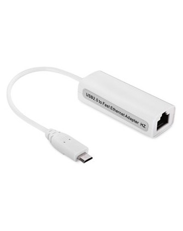 Adaptador de red Micro USB 2.0 con conector RJ45 - Envío Gratuito