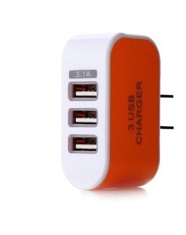 Adaptador Universal 3.1A 3 puerto de carga del cargador - Envío Gratuito
